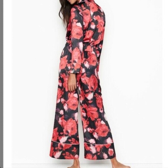 Victoria’s Secret Satin Pajama Jumpsuit - Picture 2 of 4